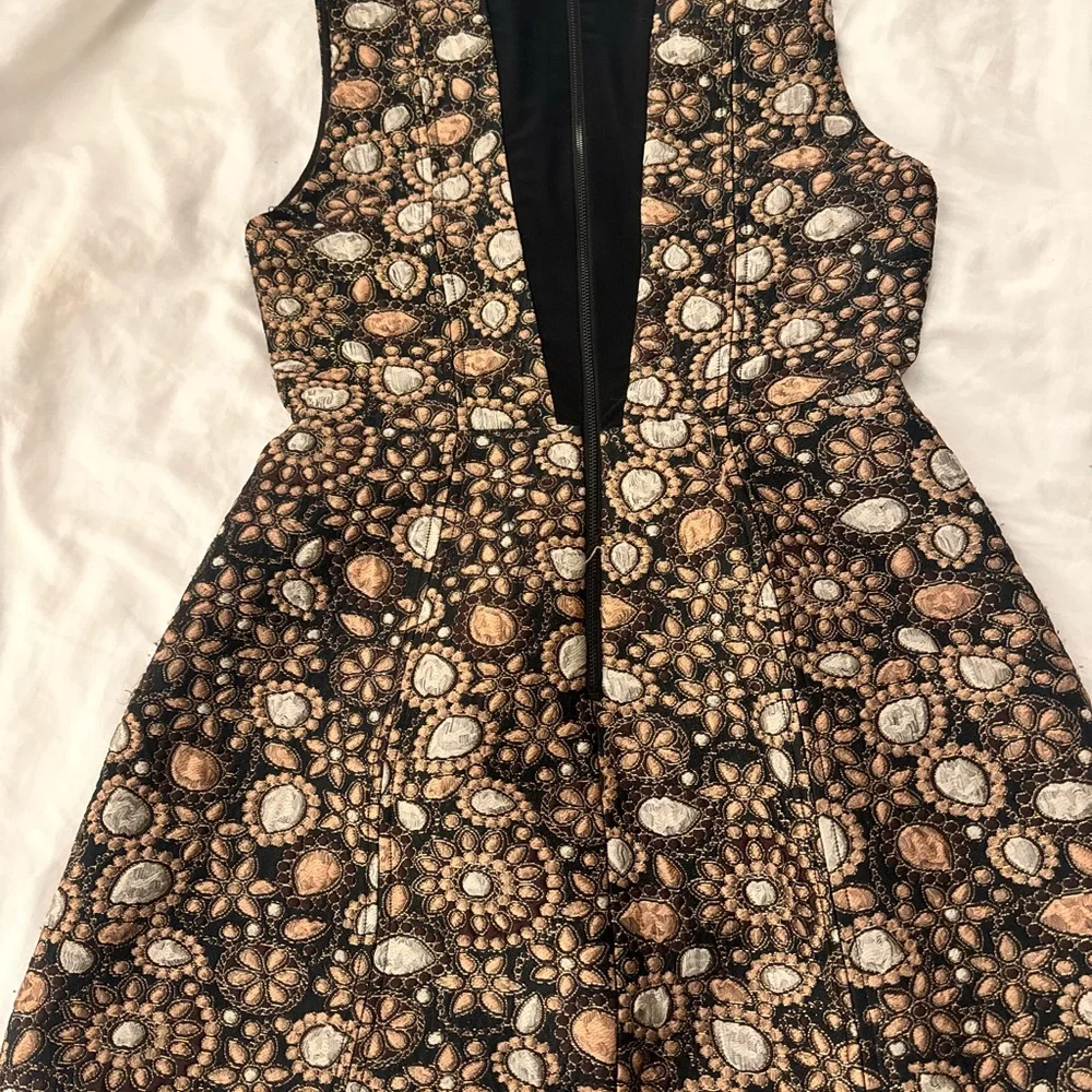 Alice + Olivia Pacey Brocade Dress_9